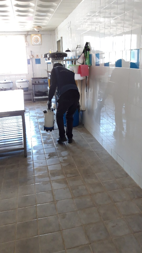 코로나19극복 - 시설 소독